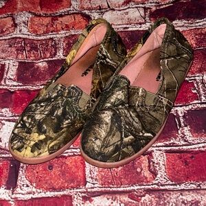 Camouflage Slip-On Shoes
